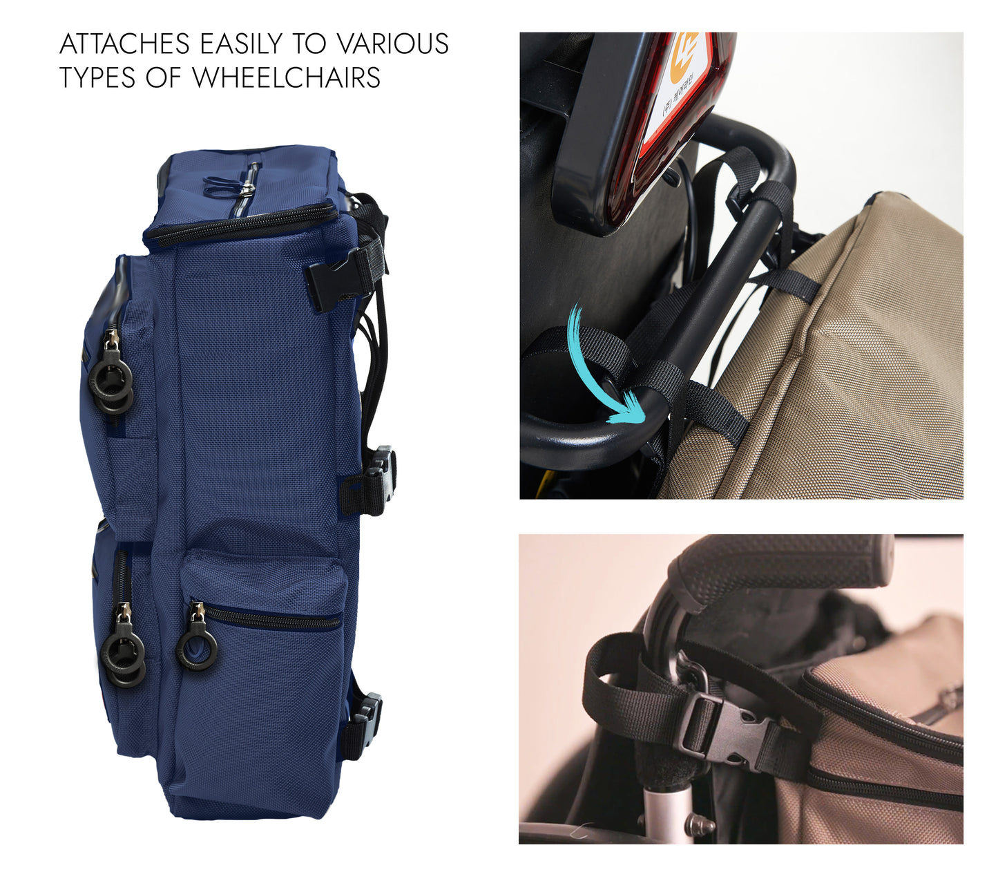 CLASSIC - Z Series MEDIUM Essential Wheelchair Bag