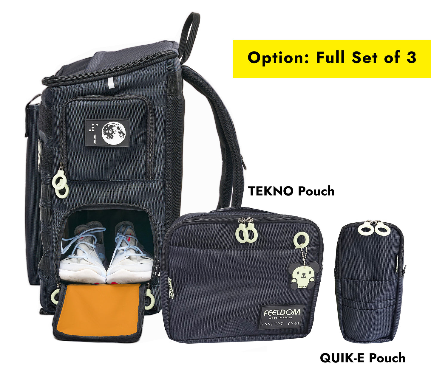 PERFORMANCE BLOCK / S- Series LARGE Low-vision Tactile Backpack