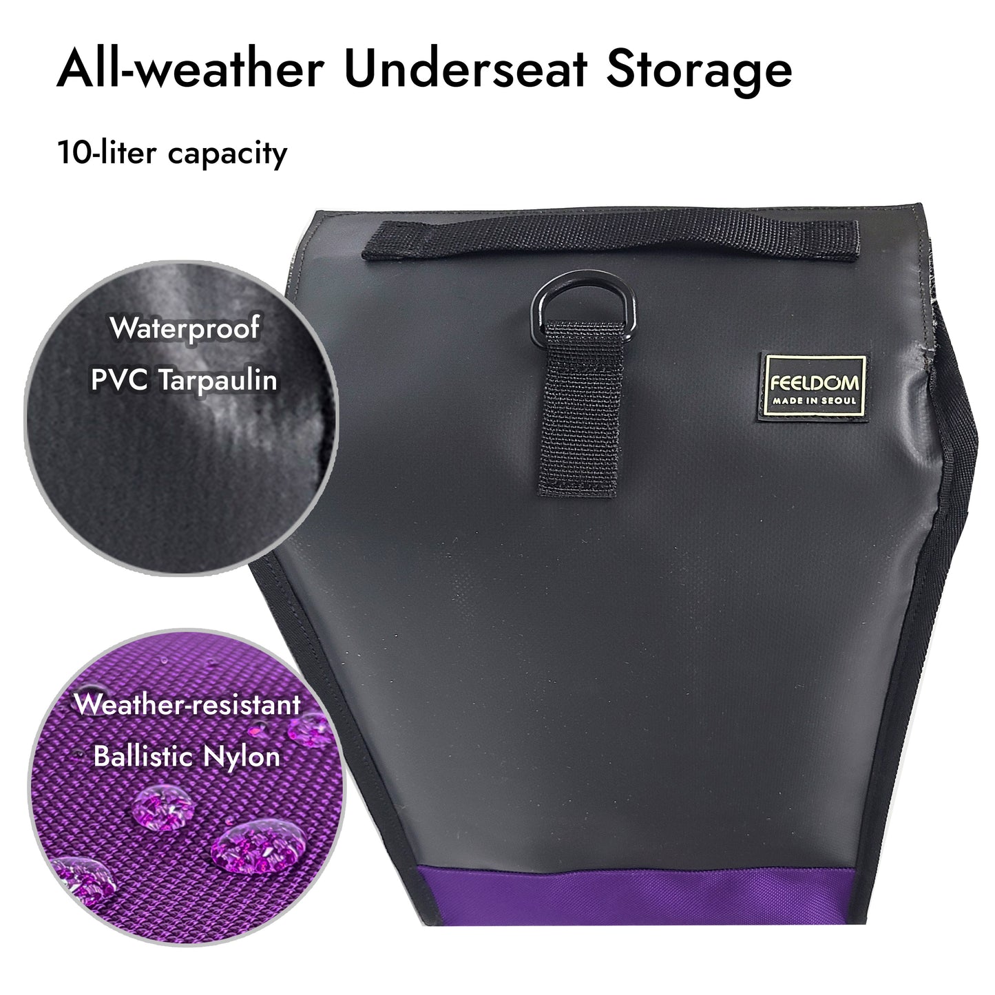 ARAE Under-seat Storage Compartment