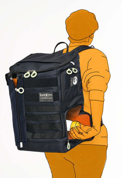 PERFORMANCE BLOCK / S- Series LARGE Low-vision Tactile Backpack