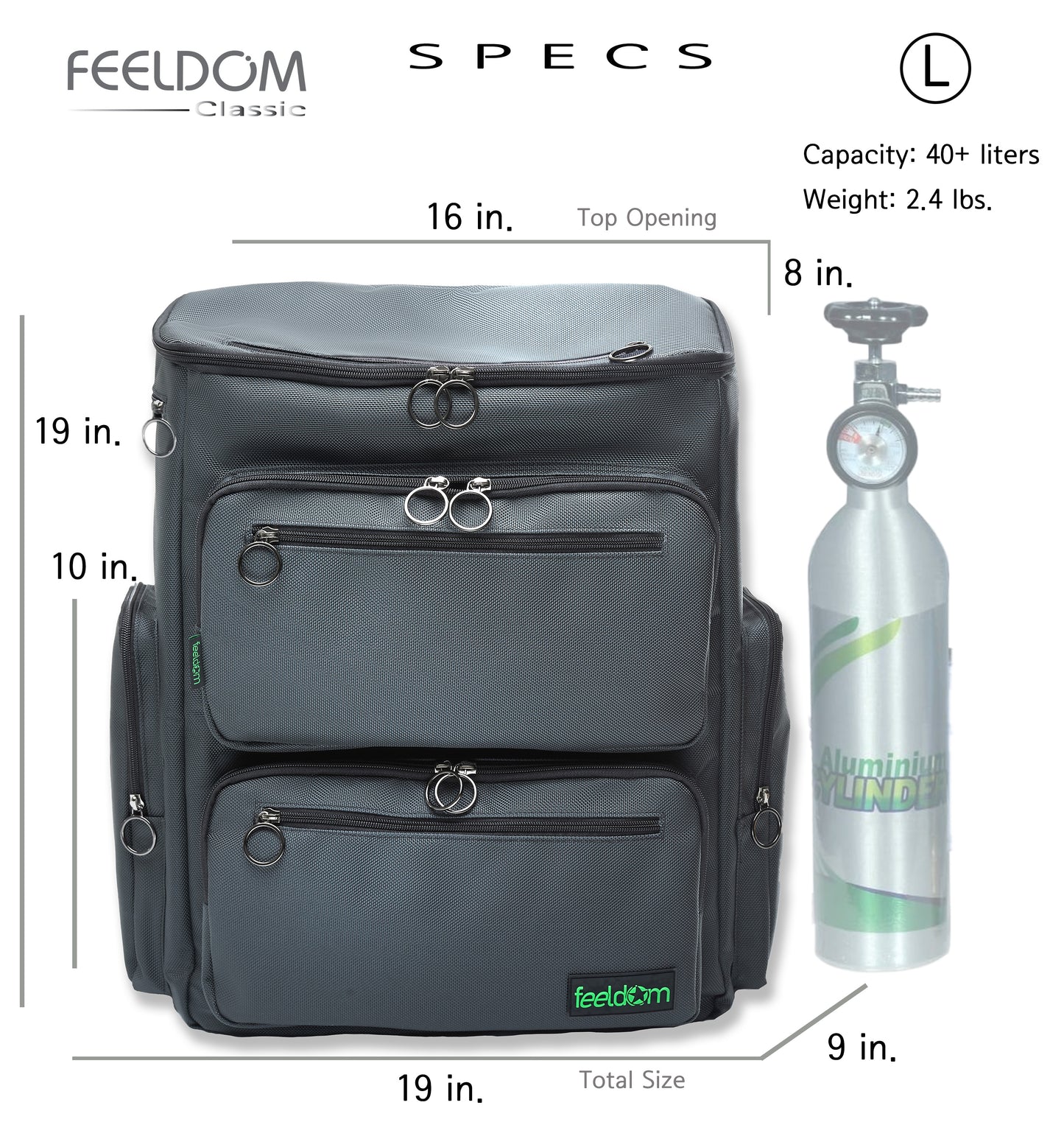 CLASSIC Wheelchair Bag- LARGE