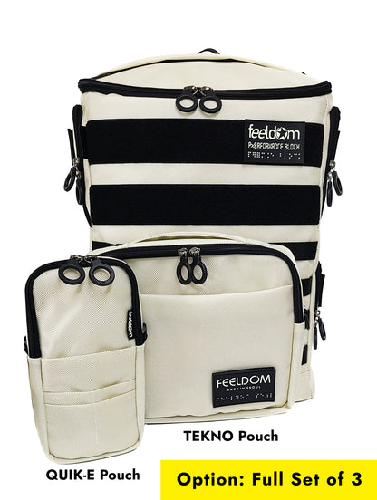PERFORMANCE BLOCK / S- Series LARGE Low-vision Tactile Backpack