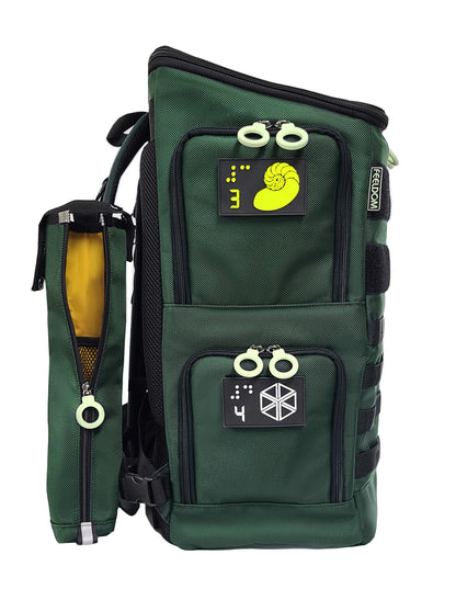 PERFORMANCE BLOCK / S- Series LARGE Low-vision Tactile Backpack