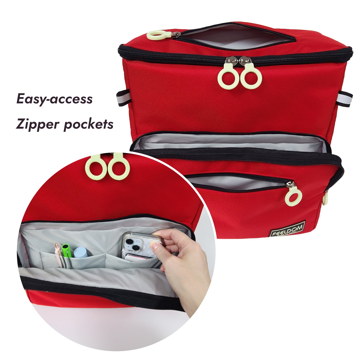 BUDDY /FT - Feeding Tube Compatible Adaptable Tote