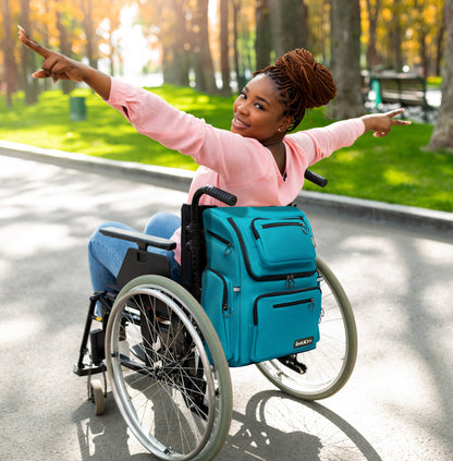 STAR / FT - Feeding Tube-Compatible Deluxe Wheelchair Bag