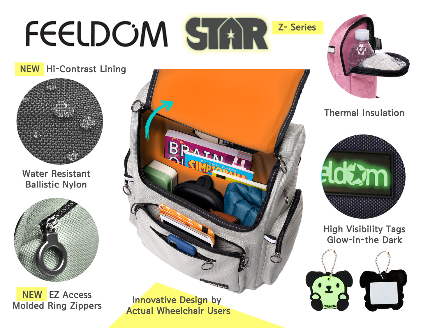 STAR - Z Series  Deluxe Wheelchair Bag