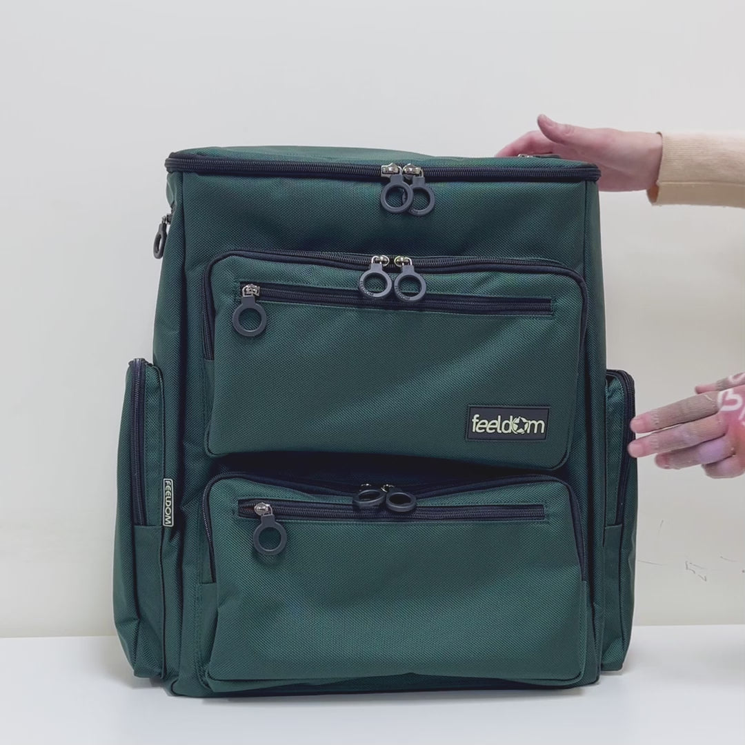 カナリーヤシ CLASSIC - Z Series - LARGE Essential Wheelchair Bag – Feeldom Life