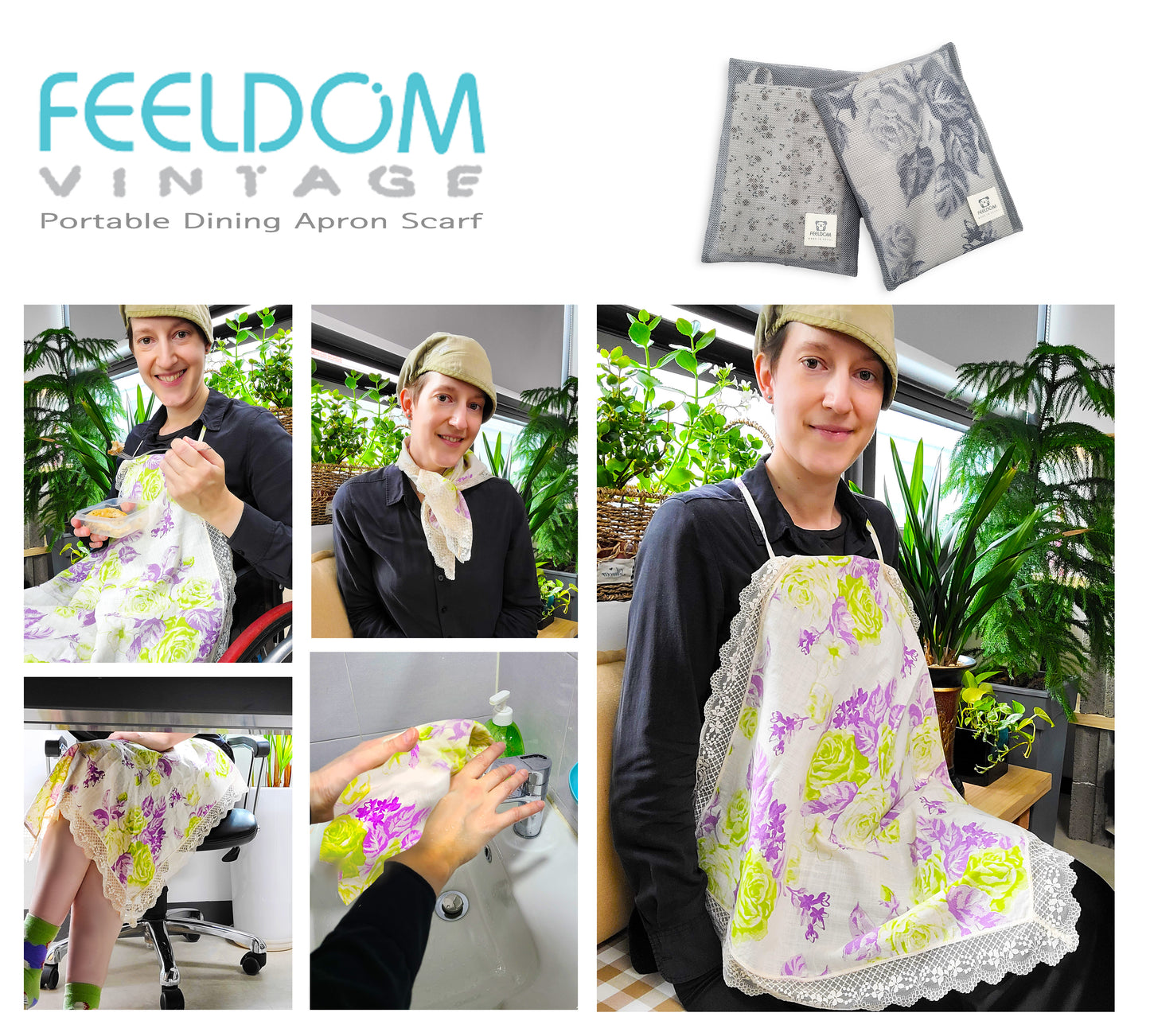 Portable Multi-use Stylish Dining Scarf