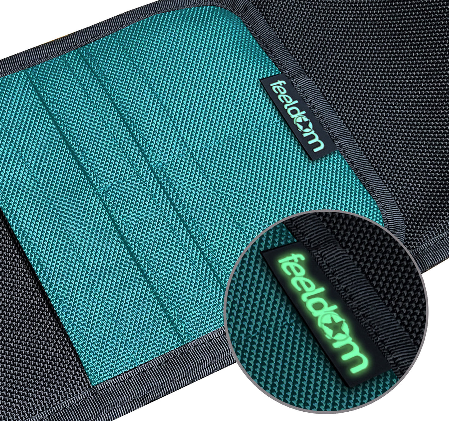 Air Belt S~2: Wheelchair double support strap with card organizer