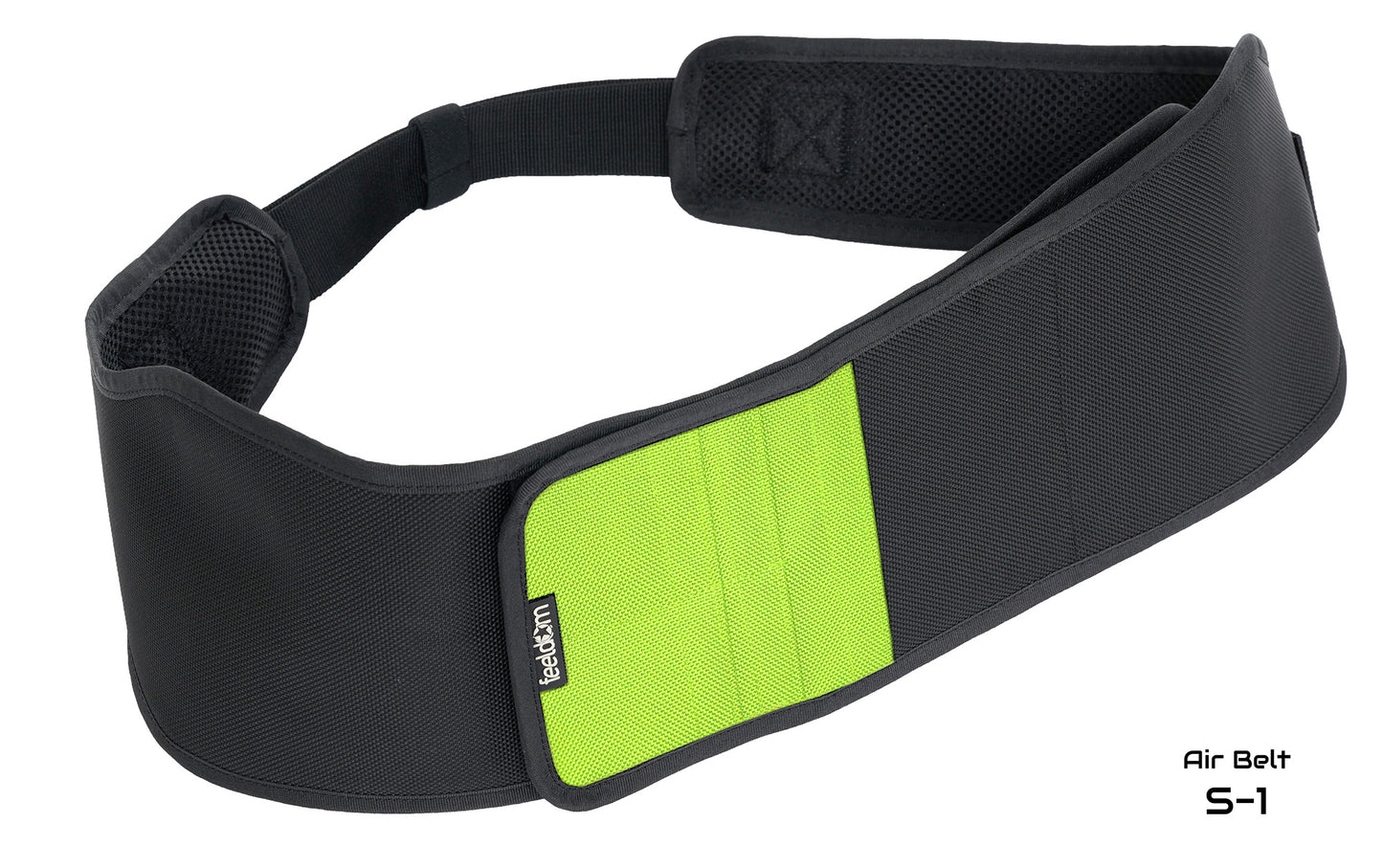 Air Belt S~1:  Wheelchair support strap with card organizer