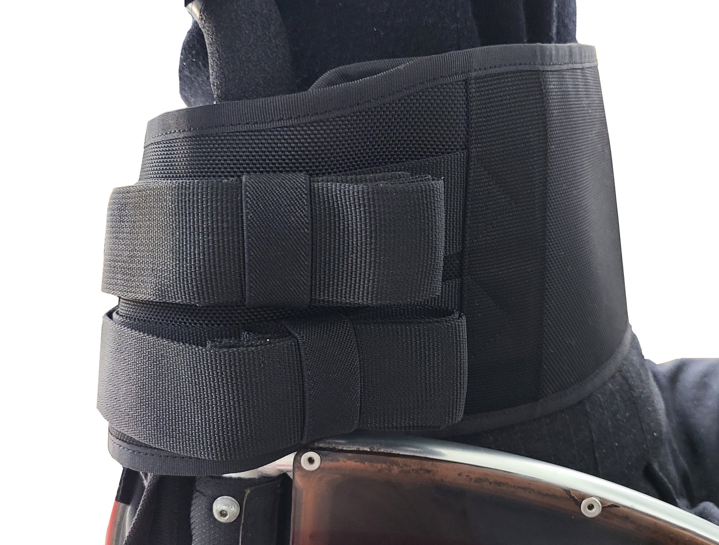 Air Belt S~2: Wheelchair double support strap with card organizer